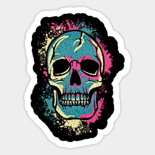 Skull Artwork design Sticker